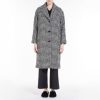 S MAXMARA Brando Houndstooth Coat In Black | Collen & Clare Wholesale