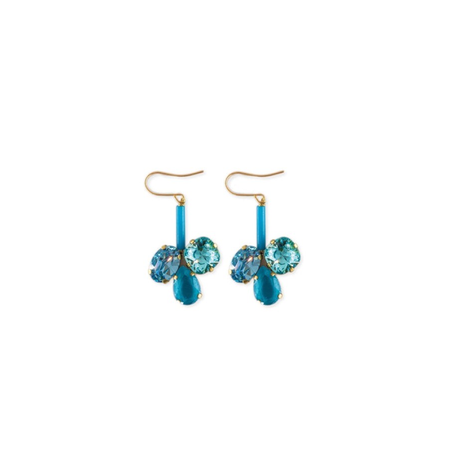 PHILIPPA KUNISCH Bud Earrings In Blue | Collen And Clare Hot