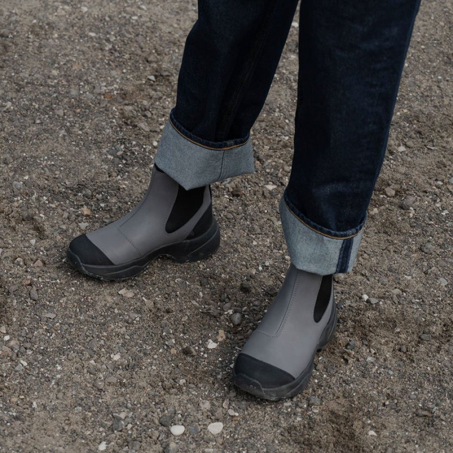 WODEN Siri Waterproof Boots In Dark Grey | Collen & Clare Wholesale