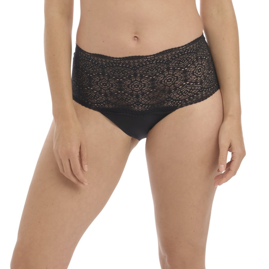 FANTASIE Lace Ease Invisible Full Brief In Black | Collen & Clare Wholesale