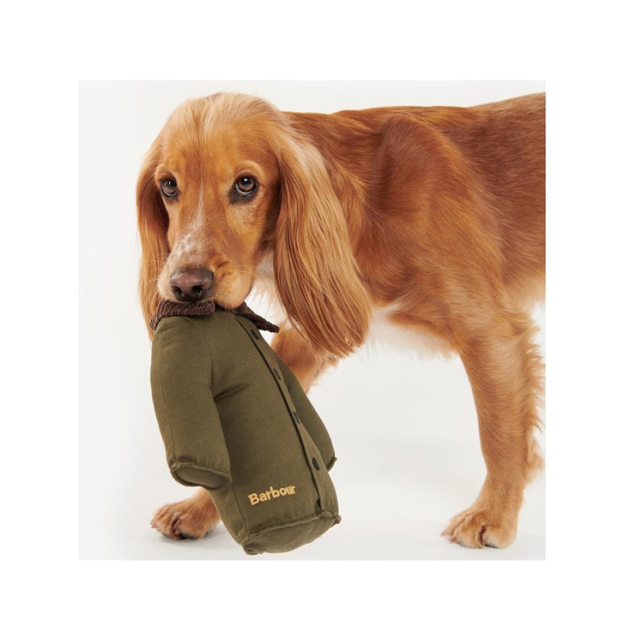 BARBOUR Barbour Jacket Dog Toy In Olive | Collen & Clare Wholesale