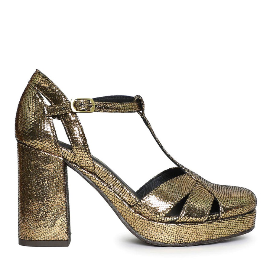 ESSKA Venice Closed Toe Sandals In Onyx Metallic | Collen & Clare Hot