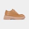 NAGUISA Sulco Shoes In Camel Clearance