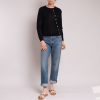 JUMPER1234 Featherweight Cardigan In Black Best