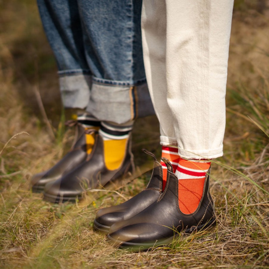 BLUNDSTONE 1918 Leather Boots In Brown/Terracotta | Collen & Clare Clearance