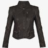 MDK Rucy Leather Jacket In Black | Collen And Clare New