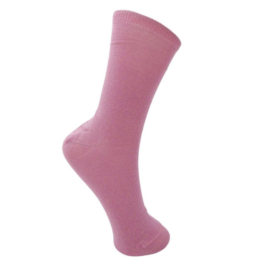 BLACK COLOUR Lurex Socks In Fairy Rose Wholesale