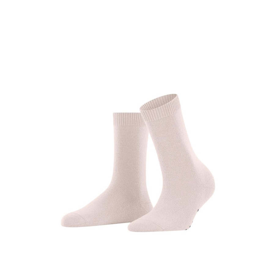 FALKE Cosy Wool Socks In Light Pink | Collen & Clare Best