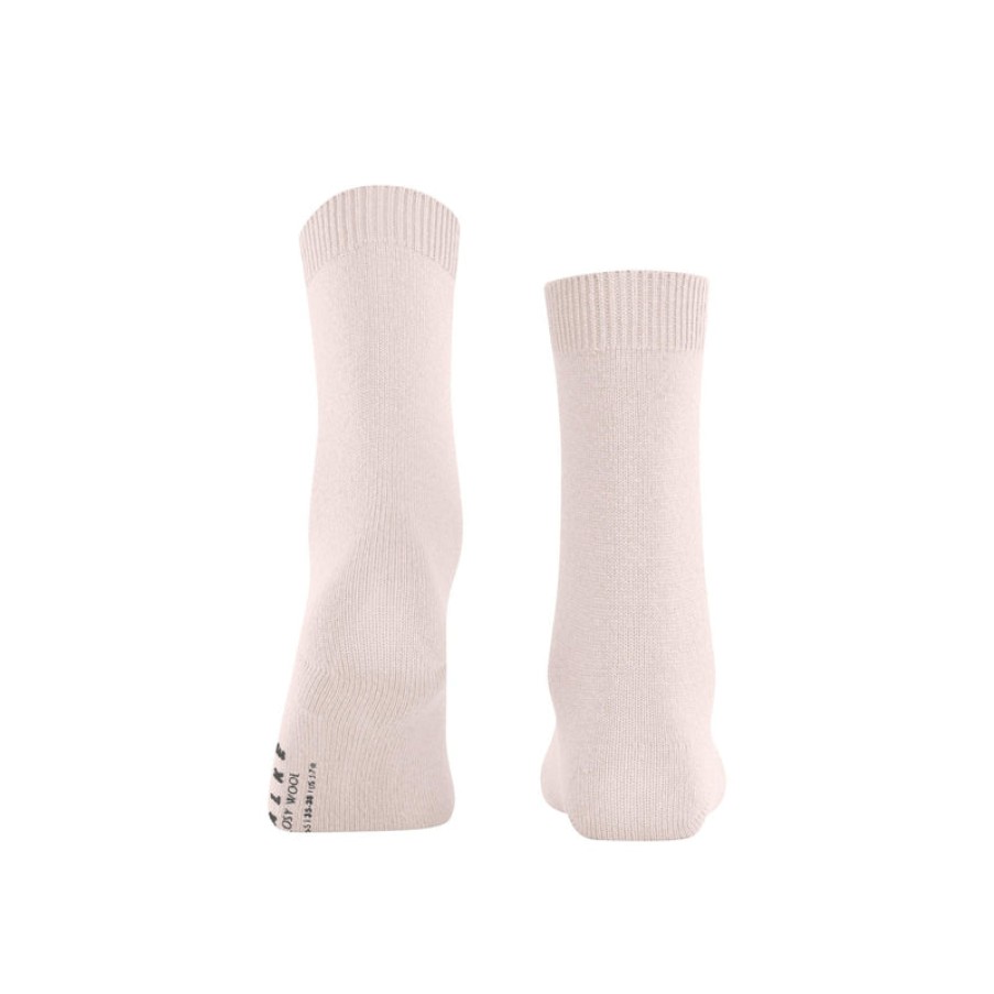 FALKE Cosy Wool Socks In Light Pink | Collen & Clare Best