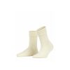 FALKE Strigging Rib Socks In Wool White | Collen & Clare New