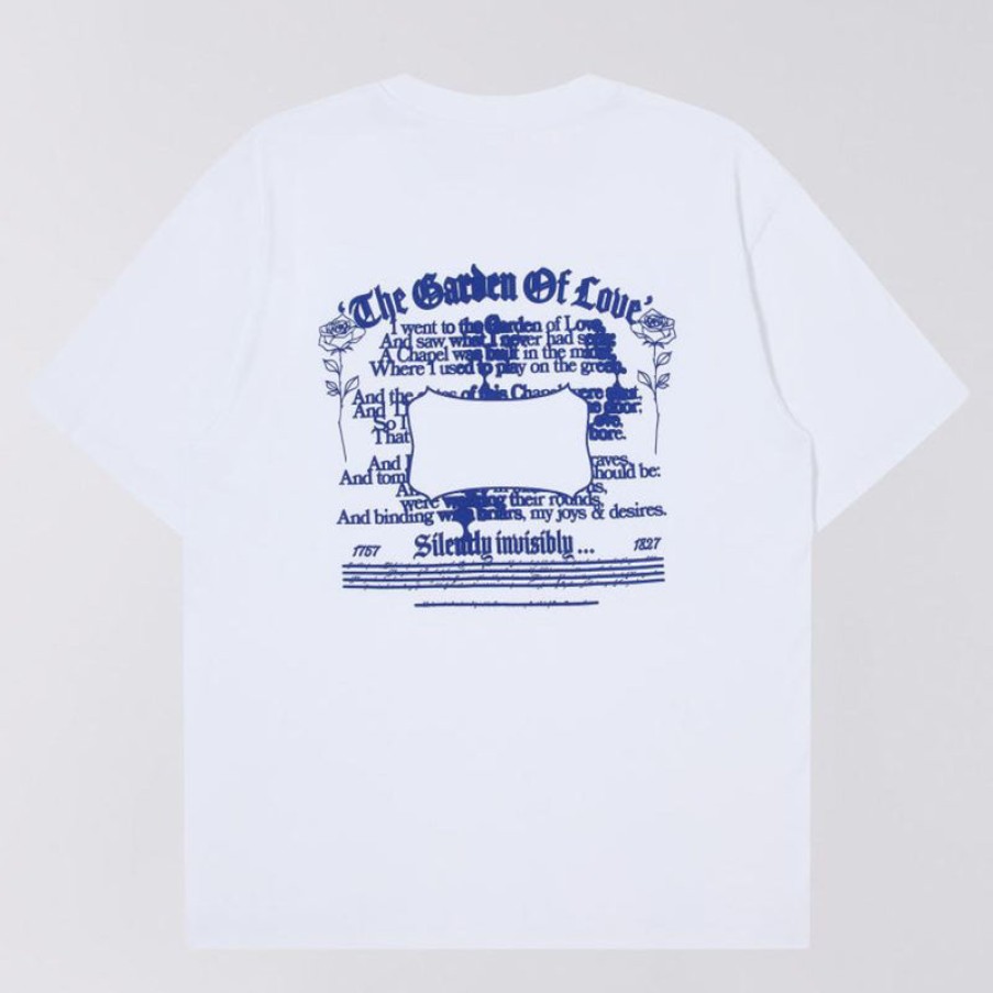 EDWIN Garden Of Love T-Shirt In White Online