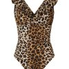 CRAS Agnescras Swimsuit In Wild Animal New