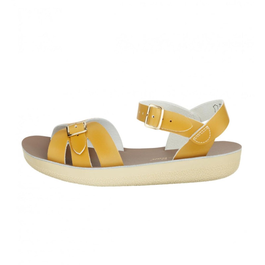 SALTWATER SANDALS Boardwalk Sandals In Mustard | Collen & Clare Wholesale