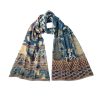 LETOL Carine Scarf - Peacock Online