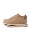 WODEN Nora Iii Full Leather Plateau Sneakers In Coffee Cream | Collen & Clare Hot