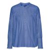 PROJECT AJ117 Gardenia 3/4 Sleeve Blouse In Blue Best