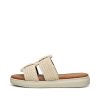 SHOE THE BEAR Brenna Jute Slide Sandals In Off White Wholesale