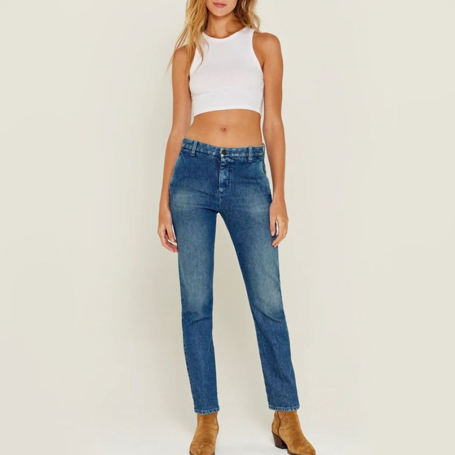 FIVE Lexia Jeans In Medium Blue | Collen & Clare Hot