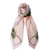 BLACK COLOUR Arlet Satin Scarf In Rose Wholesale