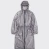 RAINS Norton Longer Rain Jacket W3 In Flint Best