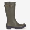 BARBOUR Cirrus Welly Boots In Olive | Collen & Clare Online