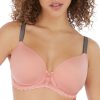 FREYA Offbeat Uw Moulded Demi T Shirt Bra In Rosehip | Collen & Clare Hot