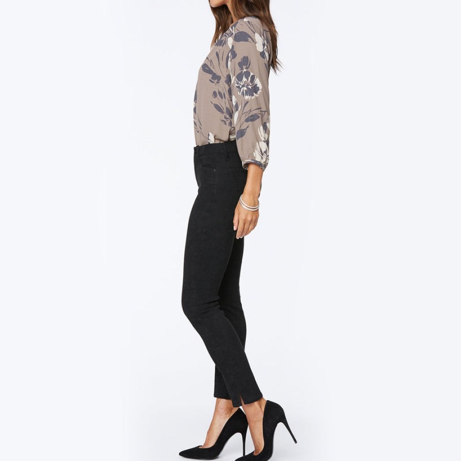 NYDJ Alina Ankle Jean In Black | Collen & Clare Online