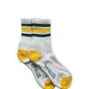 IVY ELLIS Ladies Starr Vintage Sport Cotton Socks In Cream/Yellow | Collen & Clare Wholesale