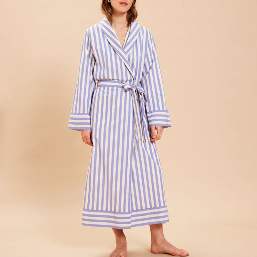 LAURENCE TAVERNIER Hymne Long Robe In Blue | Collen & Clare Best