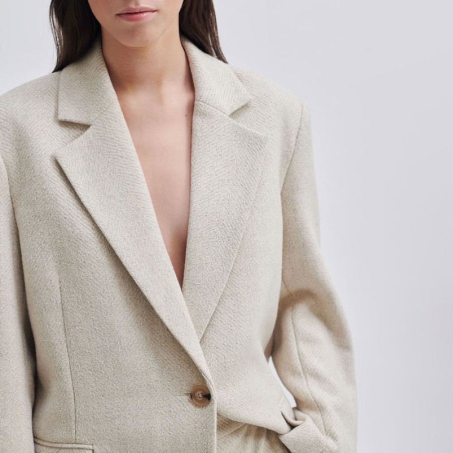 SECOND FEMALE Second Female Saru Blazer In French Oak Wholesale