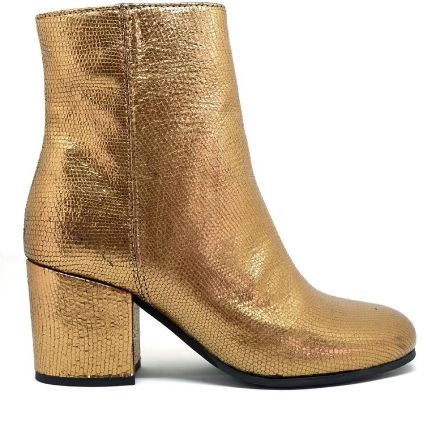 ESSKA Esska Rasa Boots In Dark Gold Hot