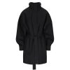 BRGN Rossby Coat In New Black | Collen And Clare Clearance