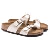 BIRKENSTOCK Sydney Birko-Flor Sandals In Graceful Pearl White Best