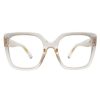 GOODLOOKERS Deirdre Reading Glasses In Transparent Pink | Collen And Clare Clearance