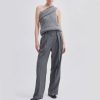 SECOND FEMALE Holsye Trousers In Grey Melange | Collen & Clare Hot