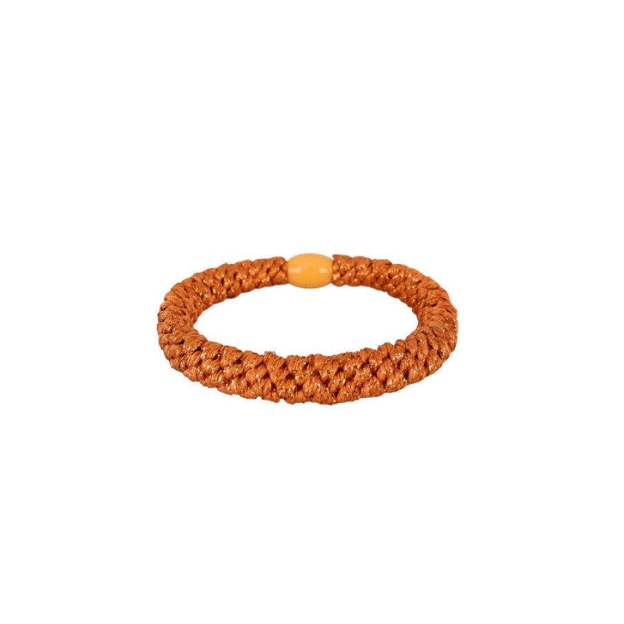 BLACK COLOUR Kally Hair Elastic In Burnt Orange | Collen And Clare Hot