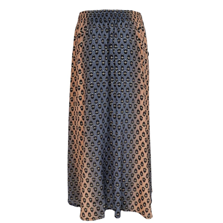 BLACK COLOUR Luna Regular Skirt In Semistone Grey | Collen & Clare Clearance