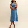 NOBODYS CHILD Nobody'S Child Sandra Denim Midi Dress In Blue Best