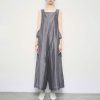 MEI MEIJ Wide Leg Jumpsuit In Rabbit Grey Hot