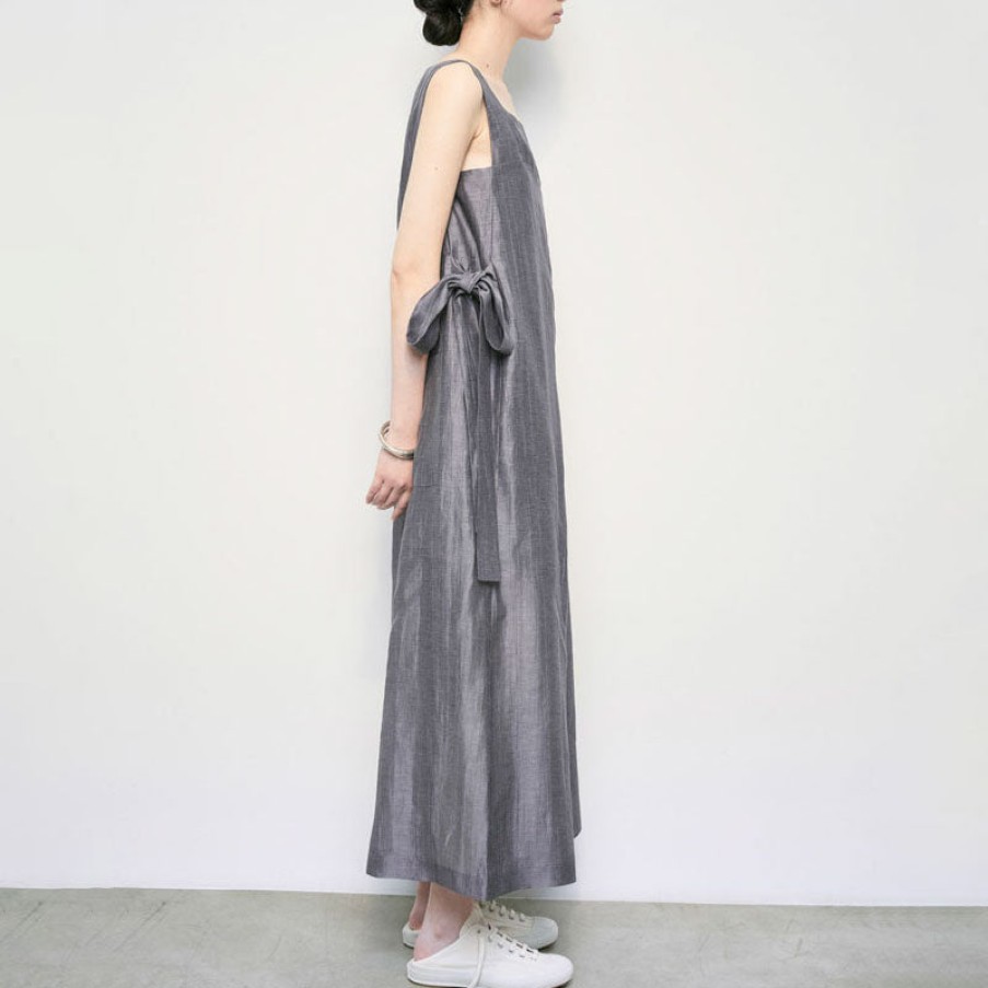 MEI MEIJ Wide Leg Jumpsuit In Rabbit Grey Hot