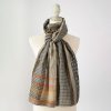 LETOL Daphne Scarf In Khaki/Slate Online