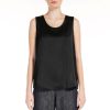 S MAXMARA Ester Sleeveless Top In Black | Collen & Clare Hot