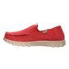 KICKBACK Kickback Couch Canvas Shoes In Red | Collen & Clare New