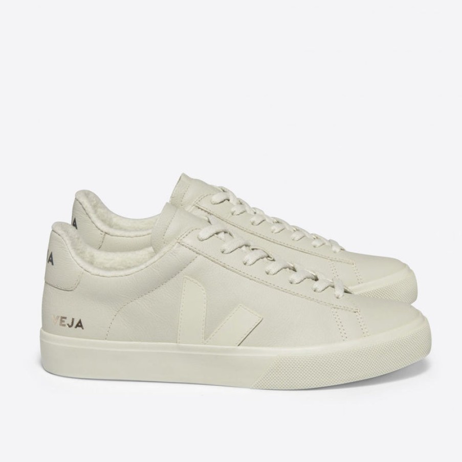 VEJA Campo Chromefree Leather Sneakers In Full Pierre | Collen & Clare Online