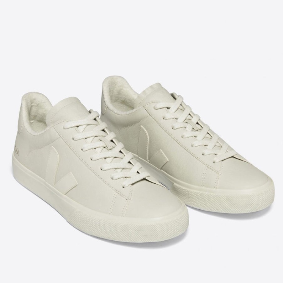 VEJA Campo Chromefree Leather Sneakers In Full Pierre | Collen & Clare Online