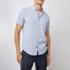 RAILS Fairfax S/S Shirt In Blue Melange Wholesale