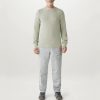 BELSTAFF Mineral Watch Crewneck Jumper In Aloe Wholesale