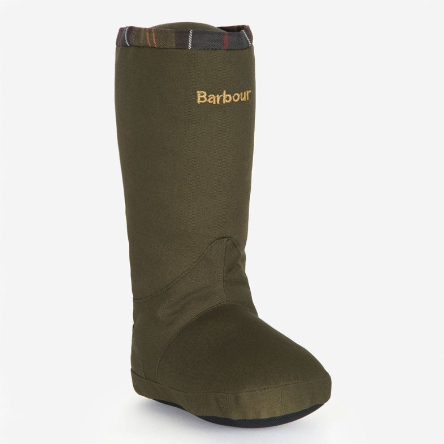 BARBOUR Wellington Boot Dog Toy In Green | Collen & Clare New