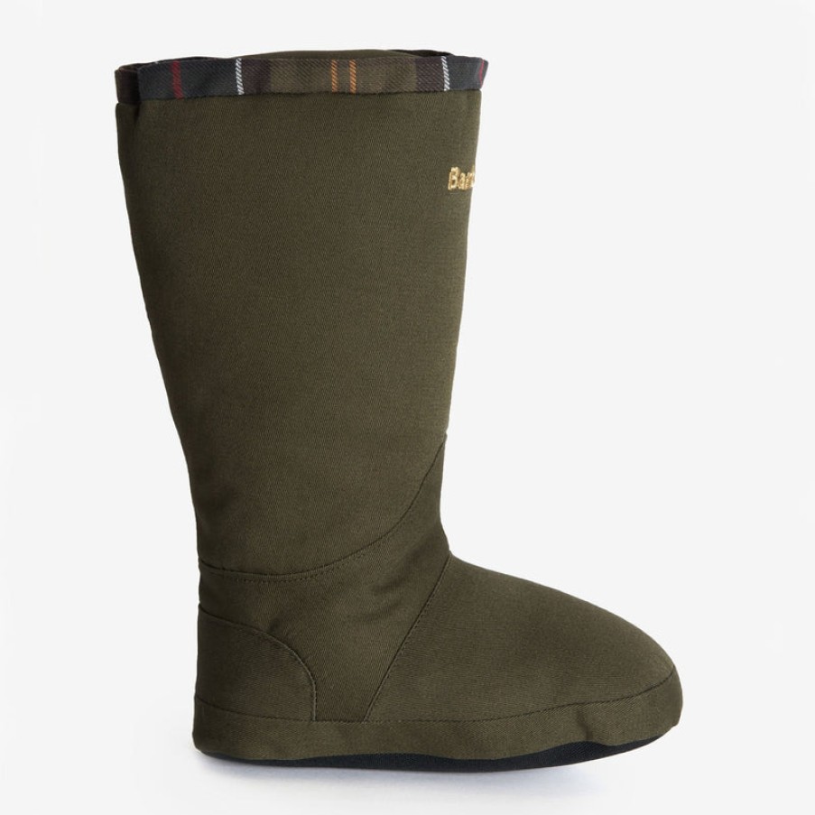 BARBOUR Wellington Boot Dog Toy In Green | Collen & Clare New