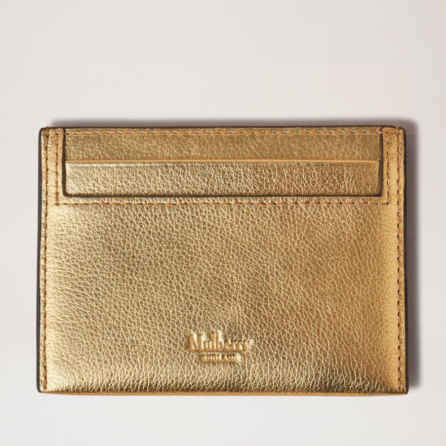 MULBERRY Continental Cc Slip In Soft Gold Foil Wholesale